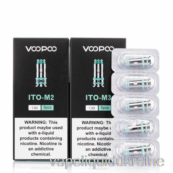 Vape Ukraine VOOPOO ITO Replacement Coils 0.7ohm ITO-M1 Coils